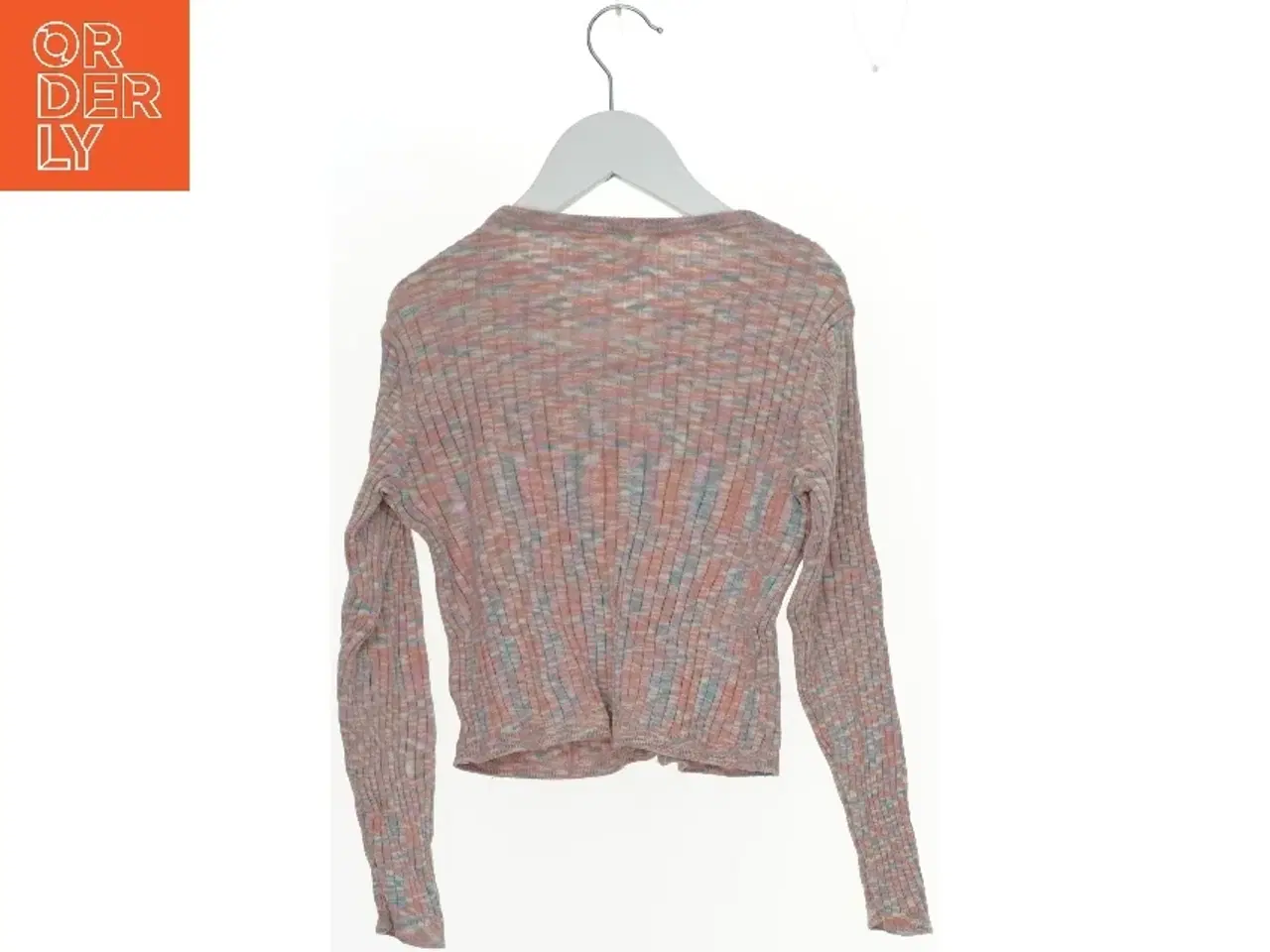 Billede 2 - Farverig ribstrikket cardigan fra H&M (str. 122)