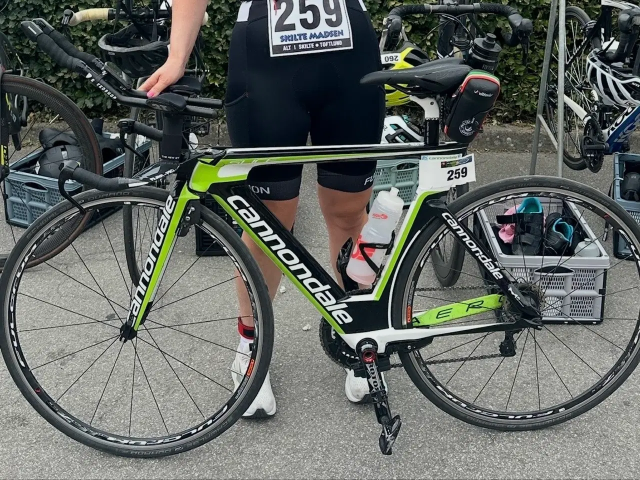 Billede 3 - Cannondale triatloncykel – Michelle Vesterby Kona