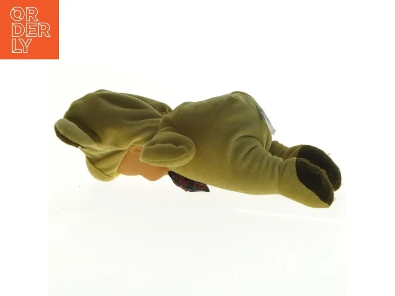 Billede 4 - Baby dukke med hundekostume (str. 24 x 13 cm)