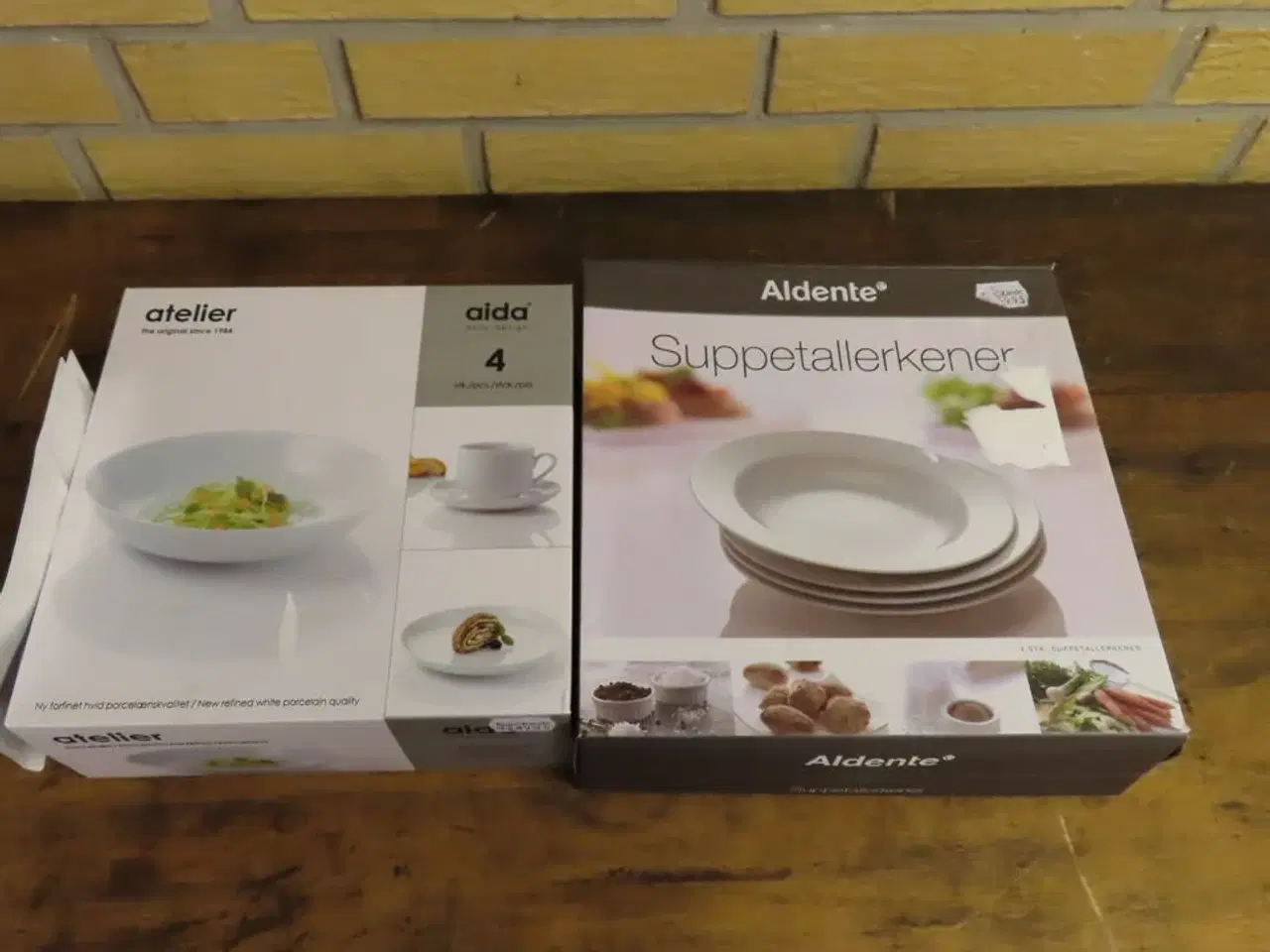 Billede 1 - 4 stk. skåle & 4 stk. tallerkner