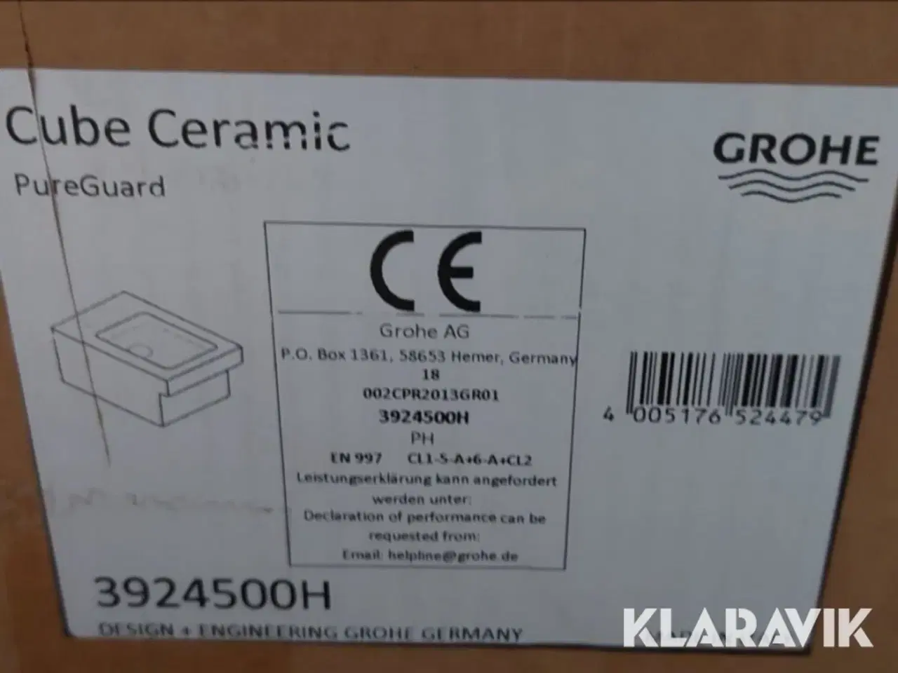 Billede 5 - Væghængt toilet Grohe Cube