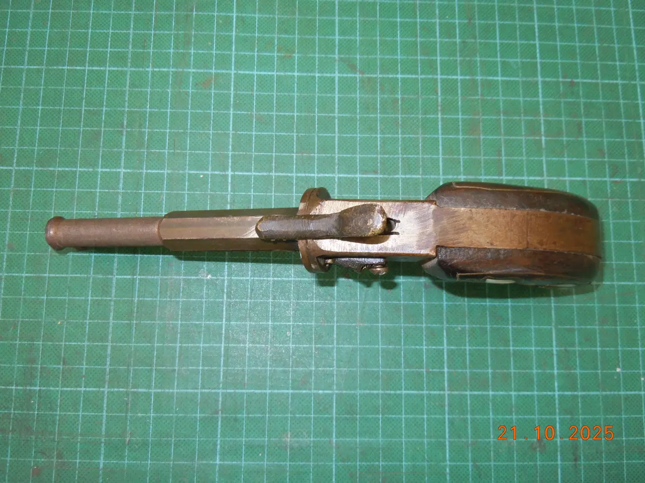 Billede 4 - Pistol, forlader, med 2 vendbare løb.