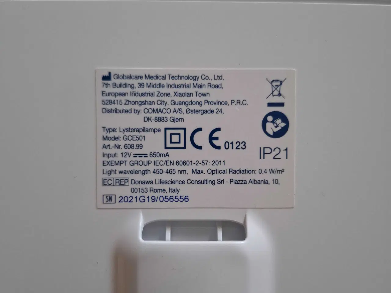 Billede 7 - Lysterapi LED lampe