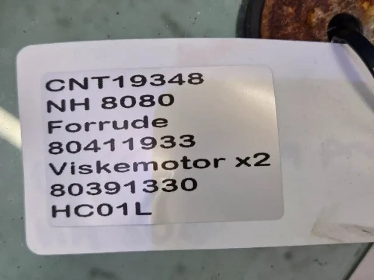 Billede 12 - New Holland 8080 Forrude 80411933