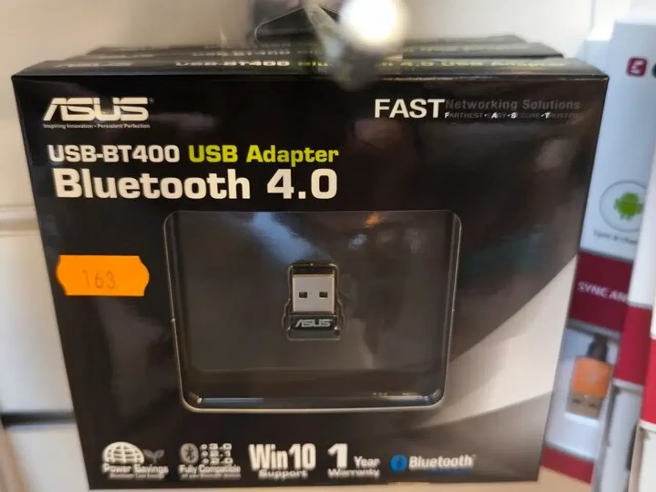 Billede 1 - 3 stk. ASUS USB-BT400 Bluetooth 4.0 USB adaptere (ubrugt)