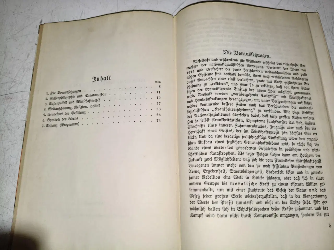 Billede 6 - gamle bog om program om det 3 rige er på tysk 