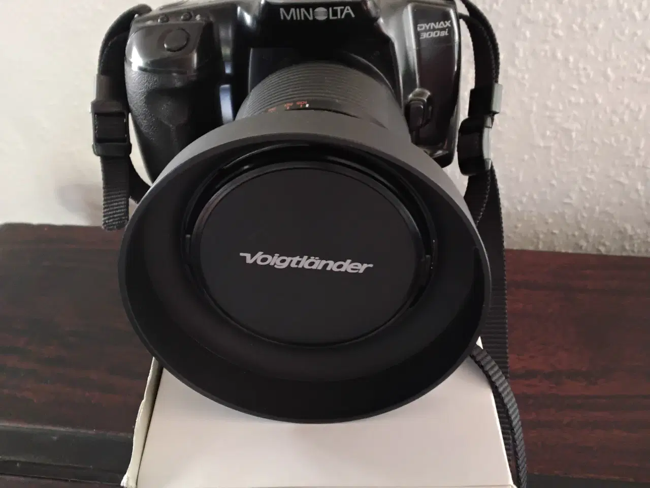Billede 1 - Kamera, analog Minolta spejlrefleks med Voigtlände
