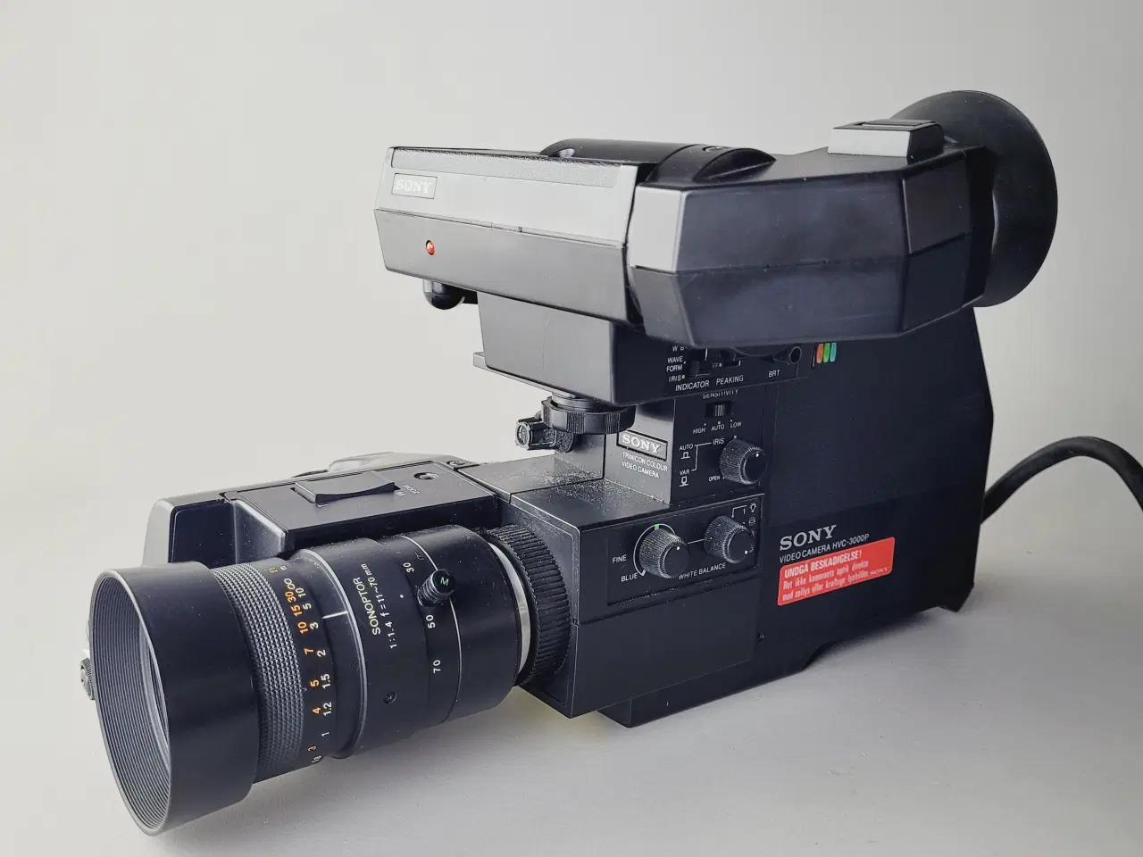 Billede 7 - ⭐️· 📽️ Klassisk Sony HVC-3000P Trinitron Videokam