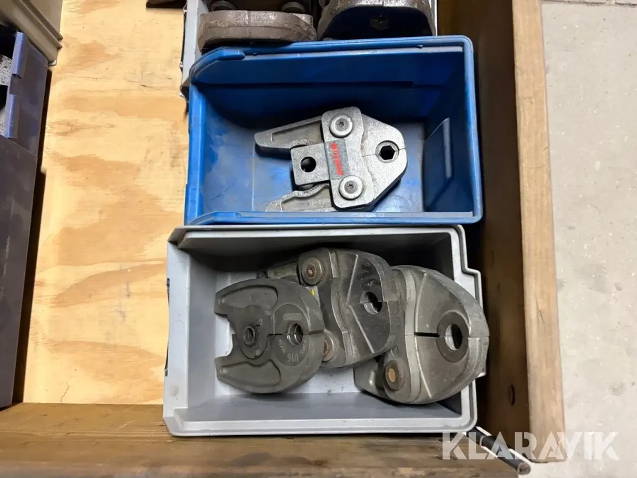 Billede 2 - Presmaskine Ridgid Rp340 - med presklemmer