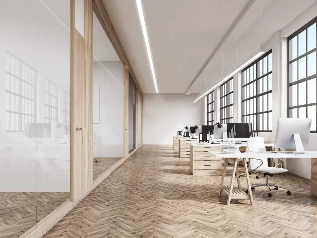 Billede 3 - Philips TrueLine SM530C LED-armatur – 2290 mm, 500