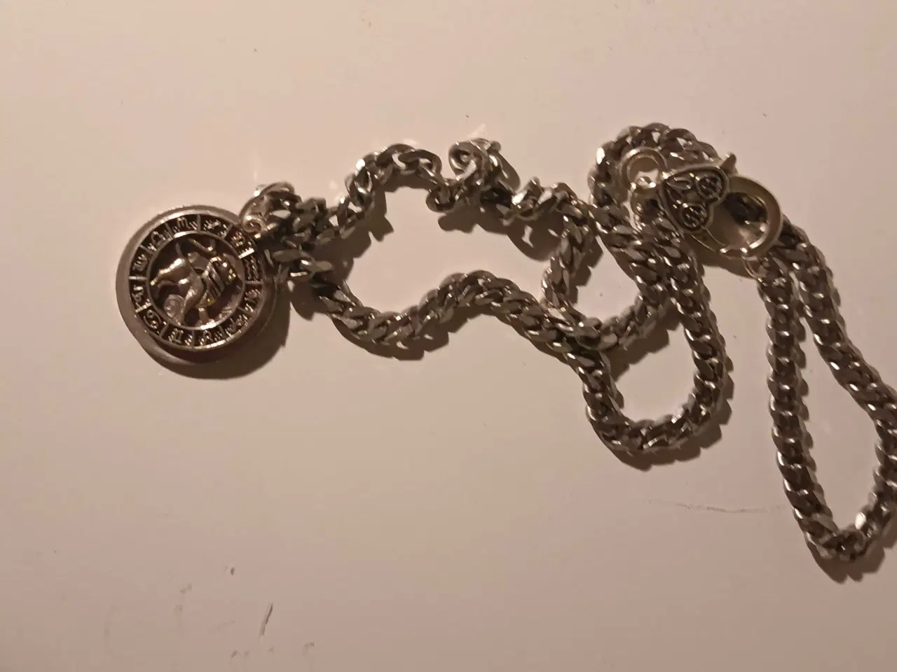 Billede 1 - Halskæde med kraftig kæder