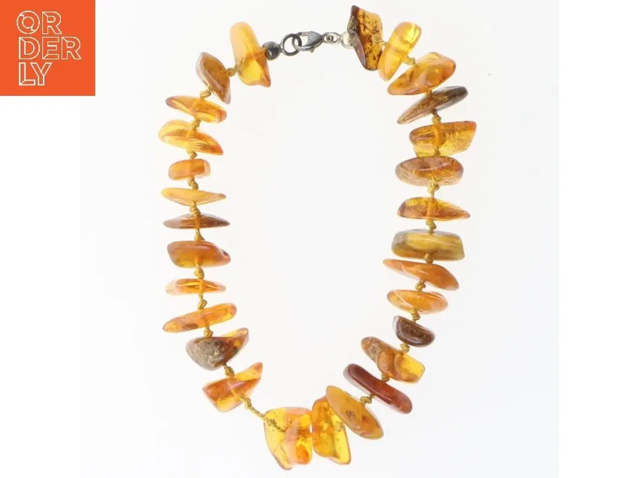 Billede 1 - Rav Armbånd (str. 22 cm)