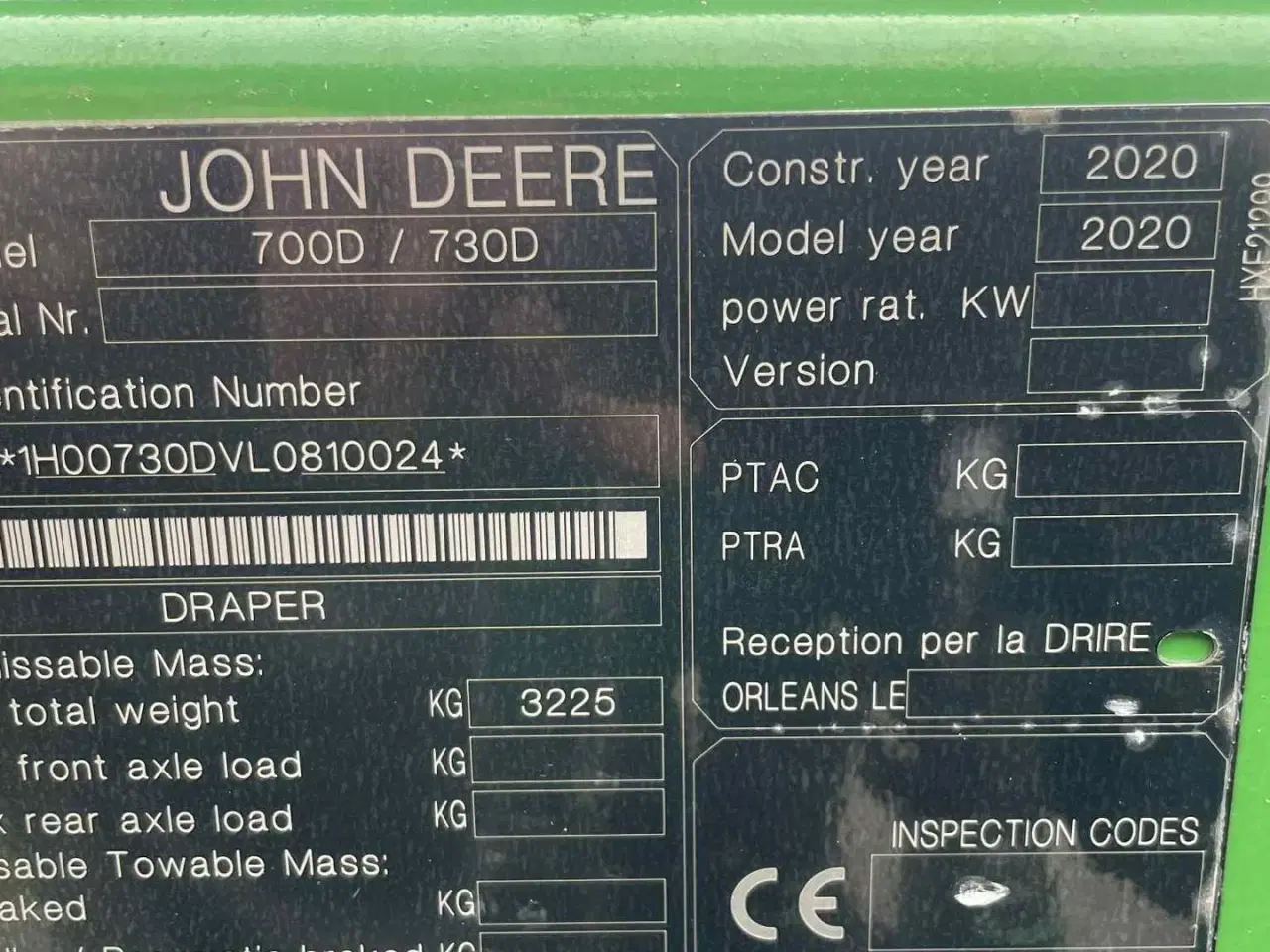 Billede 12 - John Deere 730D Draper Skærebord