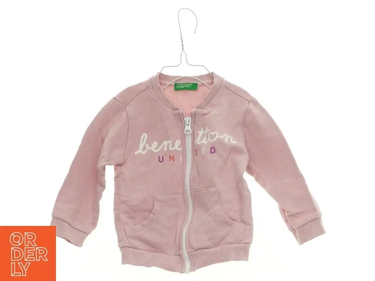 Billede 1 - Cardigan Trøje med Lynlås fra United Colors Of Benetton (str. 74 cm)