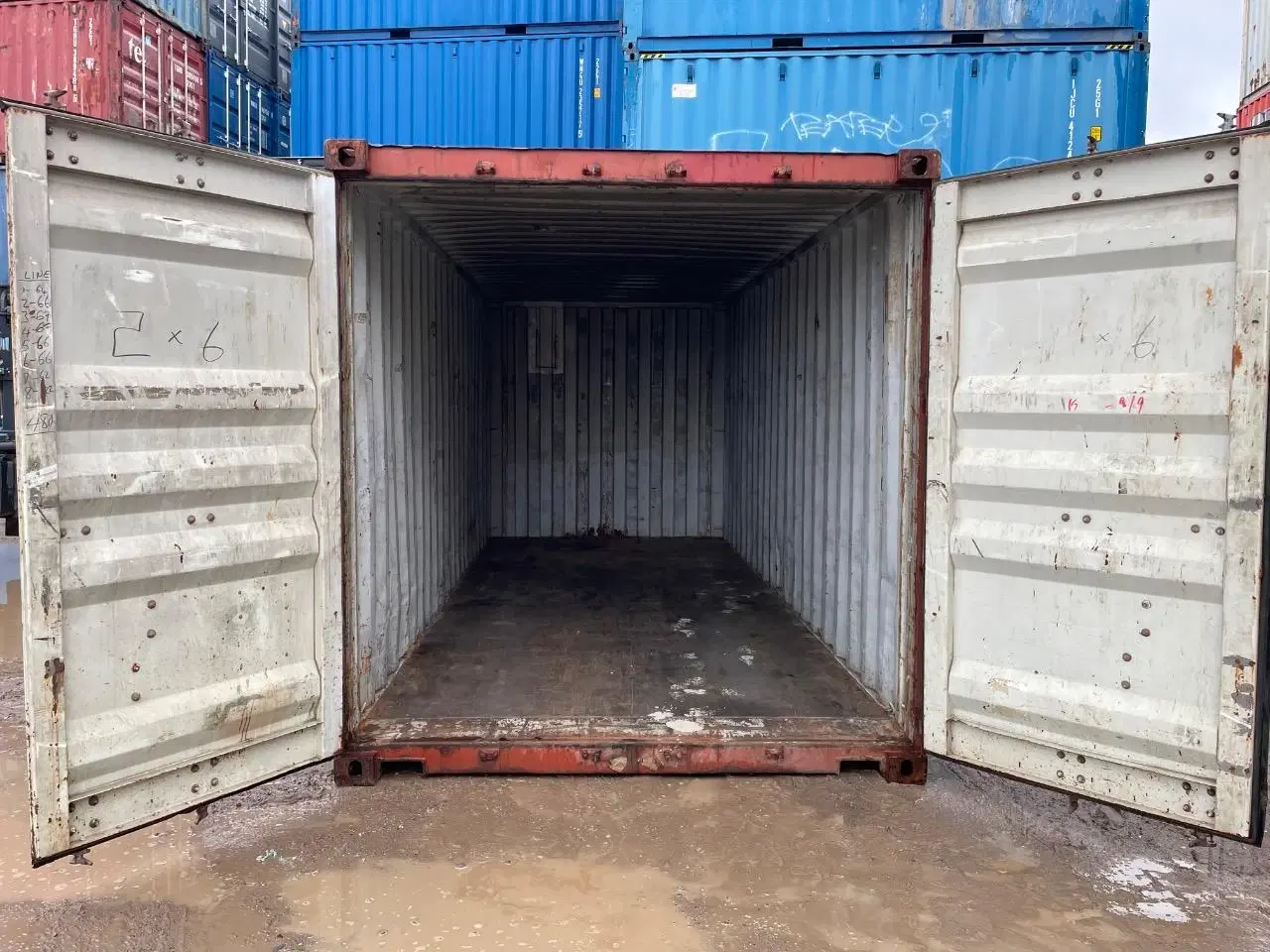 Billede 5 - 20 fods Container- ID: TCLU 281876-1 - Hvidovre
