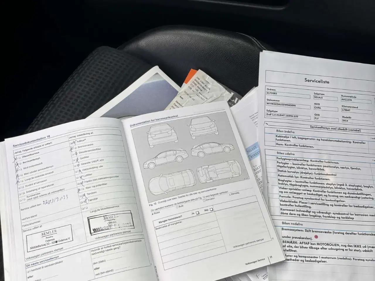 Billede 4 - Flot bil i hvid farve vw golf