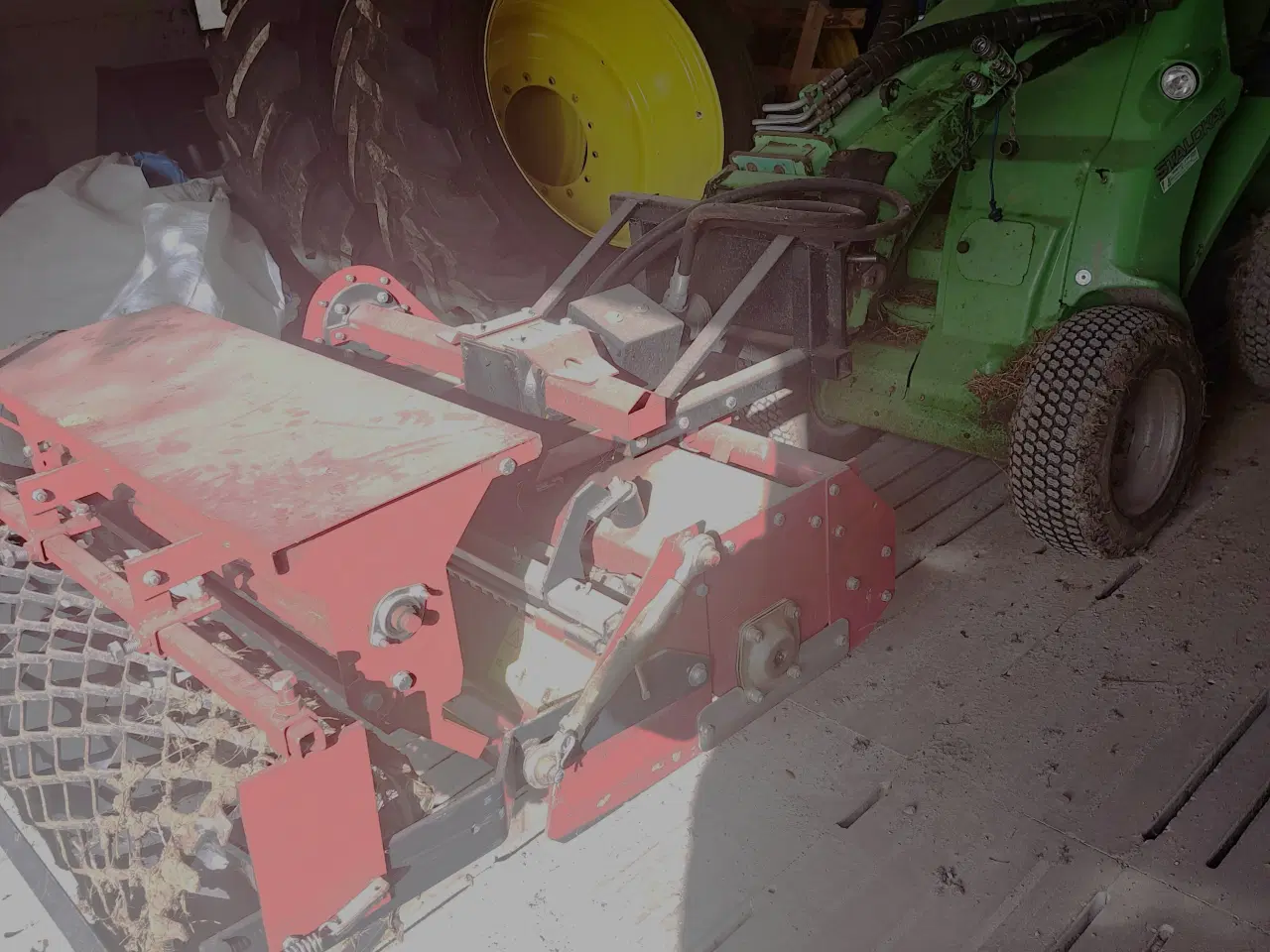 Billede 2 - STENNEDLÆGNINGSFRÆSER med Såkasse