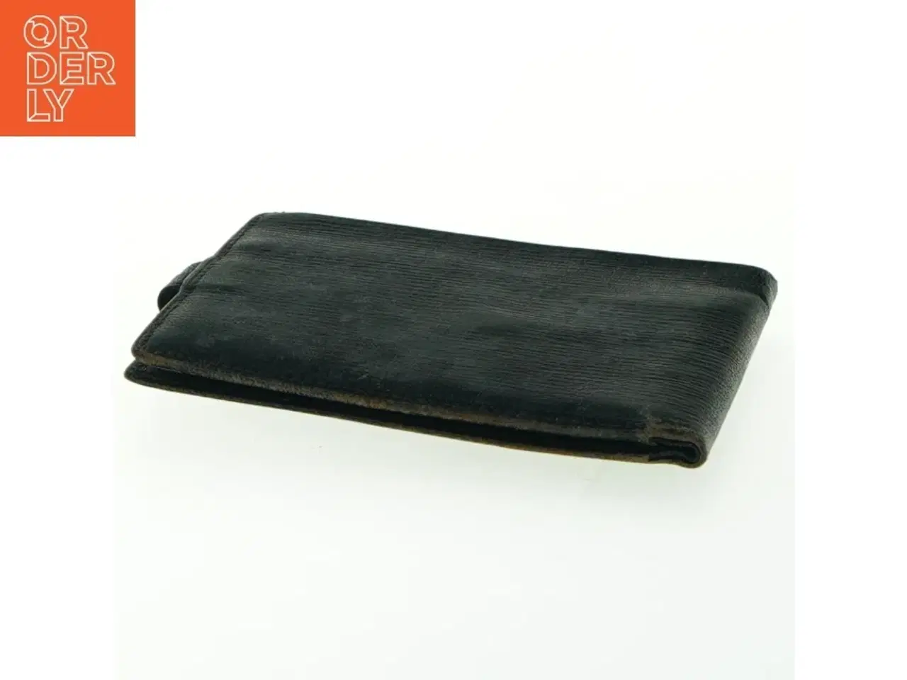 Billede 3 - Sort læderpung (str. 12x10 cm)