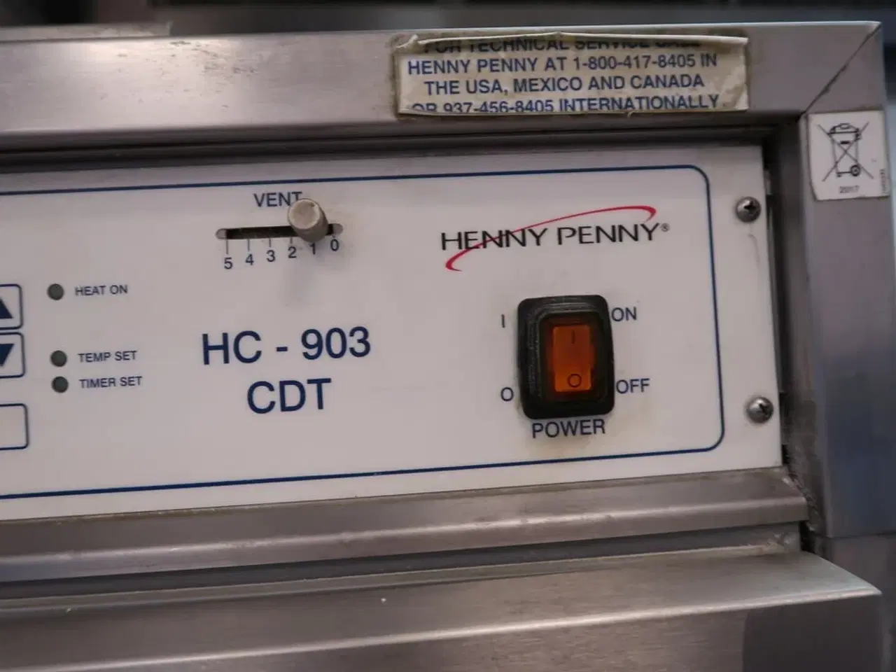 Billede 3 - Dobbelt varmeskab HENNY PENNY HC-903M