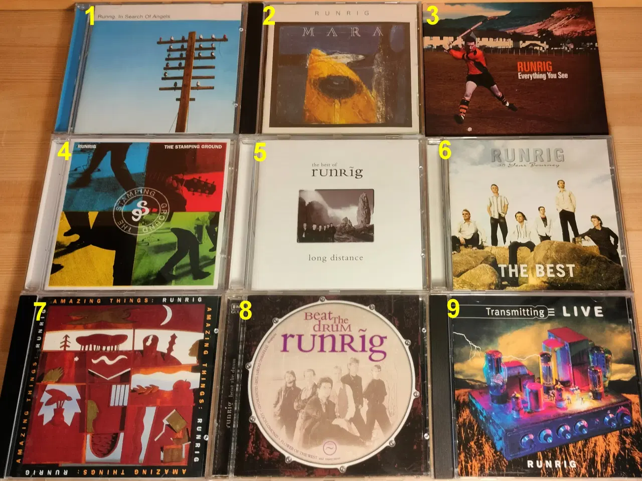 Billede 1 - Runrig / Bruce Guthro: 15 Titler