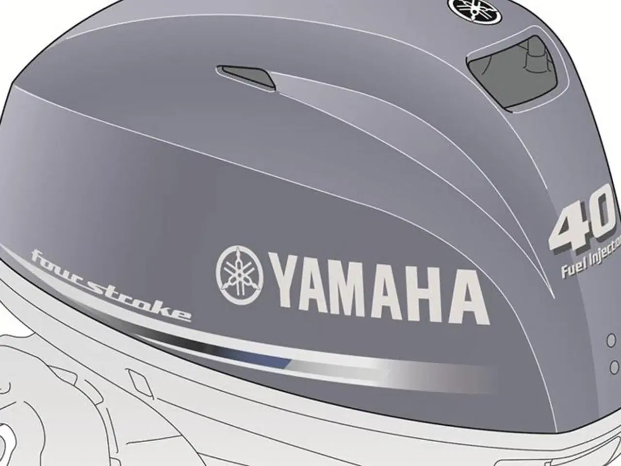 Billede 11 - Yamaha 40 HK 4-Takt Påhængsmotor