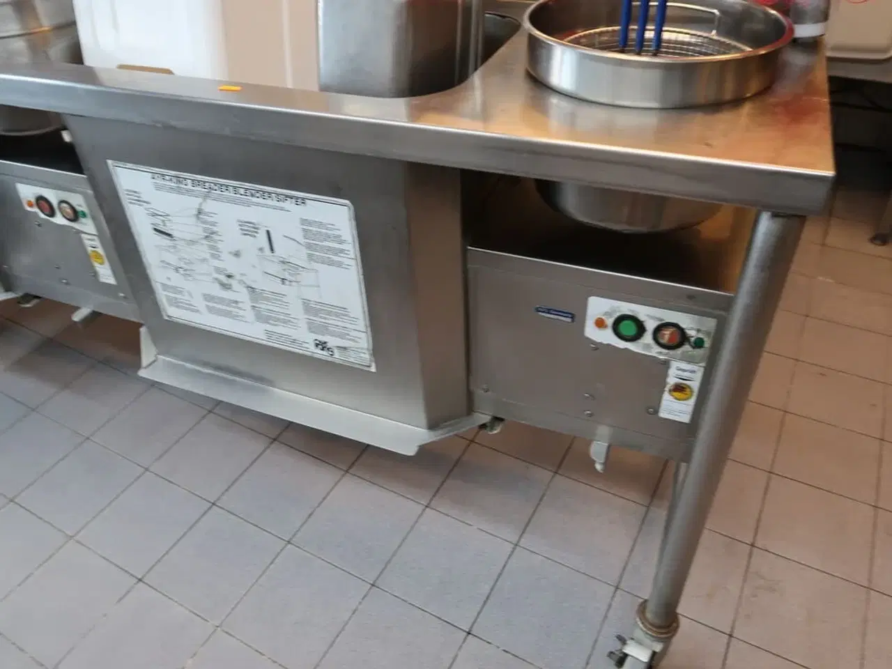 Billede 4 - Dobbelt paneringsstation AYRKING Breader/Blender/Sifter