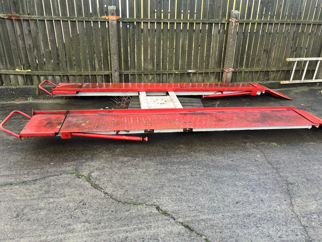 Billede 4 - Kørebanehoved til 1 søjlet lift