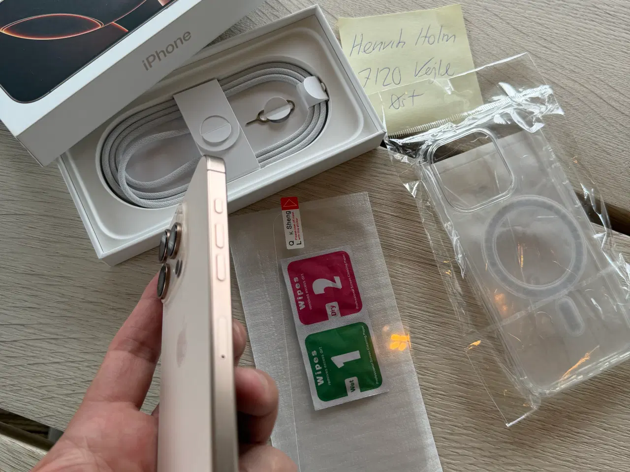 Billede 3 - iPhone 16 Pro 512 GB Desert Titanium.