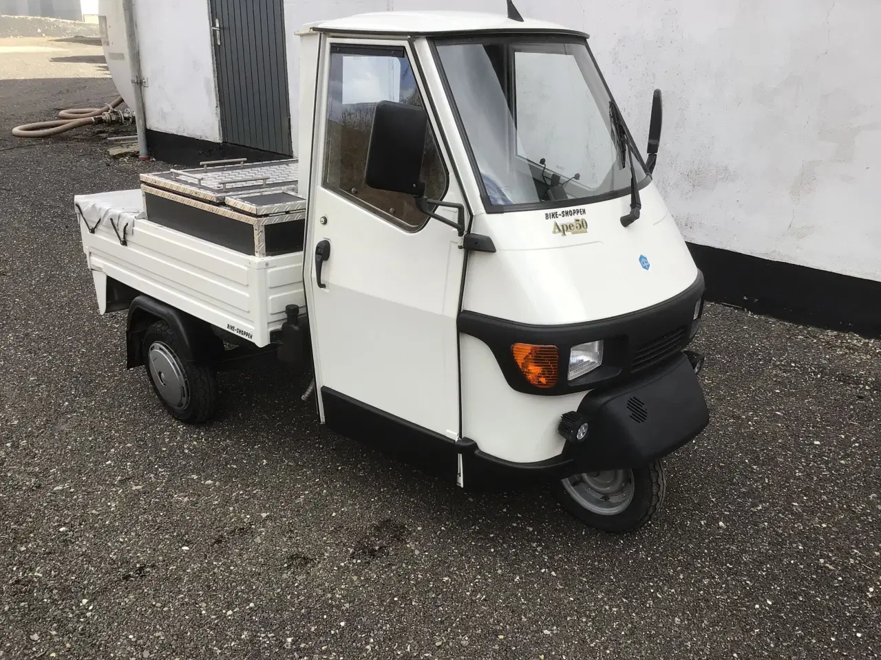 Billede 1 - Piaggio Ape 25km  m/benzinfyr kun kørt 2300km