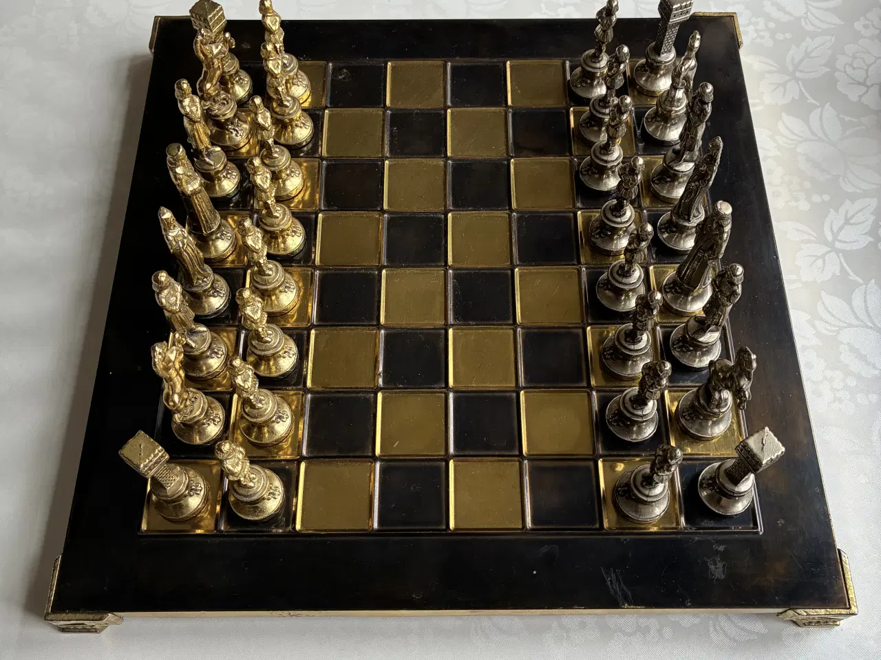 Billede 6 - Smukt og dekorativt skaksæt fra 70’erne 