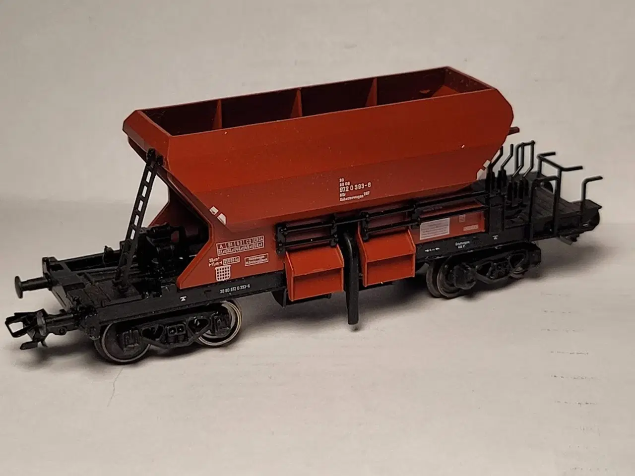 Billede 3 - Modeltogvogn - Fleischmann bundtømmervogn