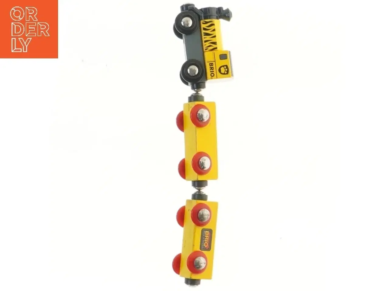 Billede 2 - Trælegetøj tog fra Brio (str. 24 cm)