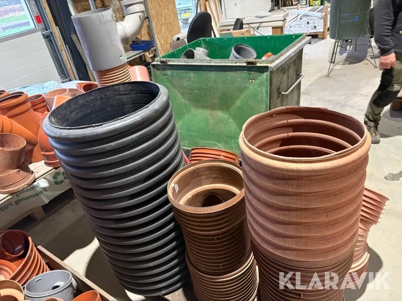 Billede 9 - parti kloak- og afløbsfittings – Uponor, Ostendorf m.fl.