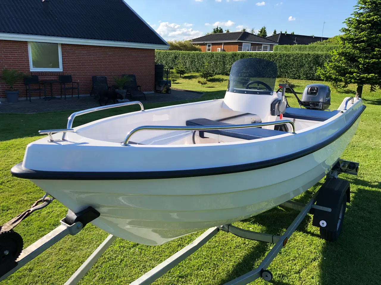 Billede 4 - Fjordjollen 390 styrepult