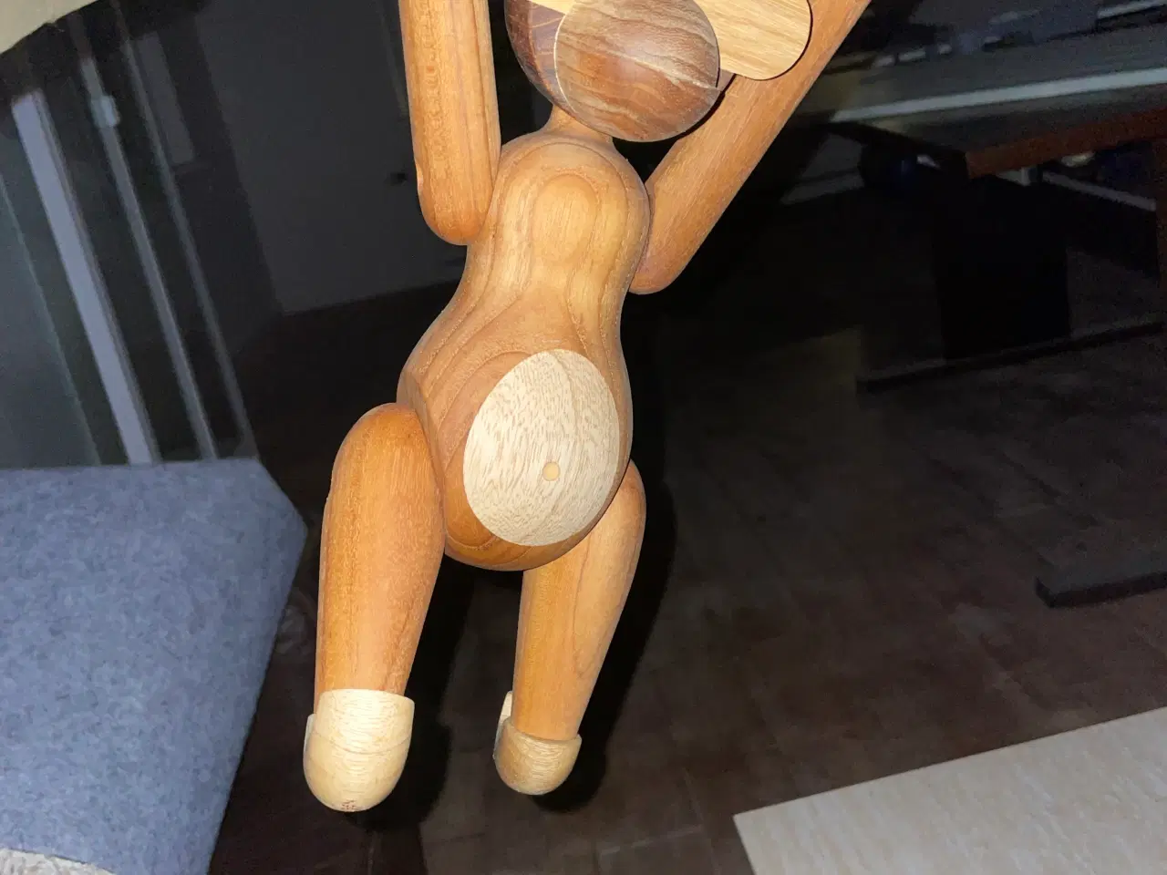 Billede 3 -  Kay Bojesen Abe Stor 47 cm, Teak- og Limbatræ*