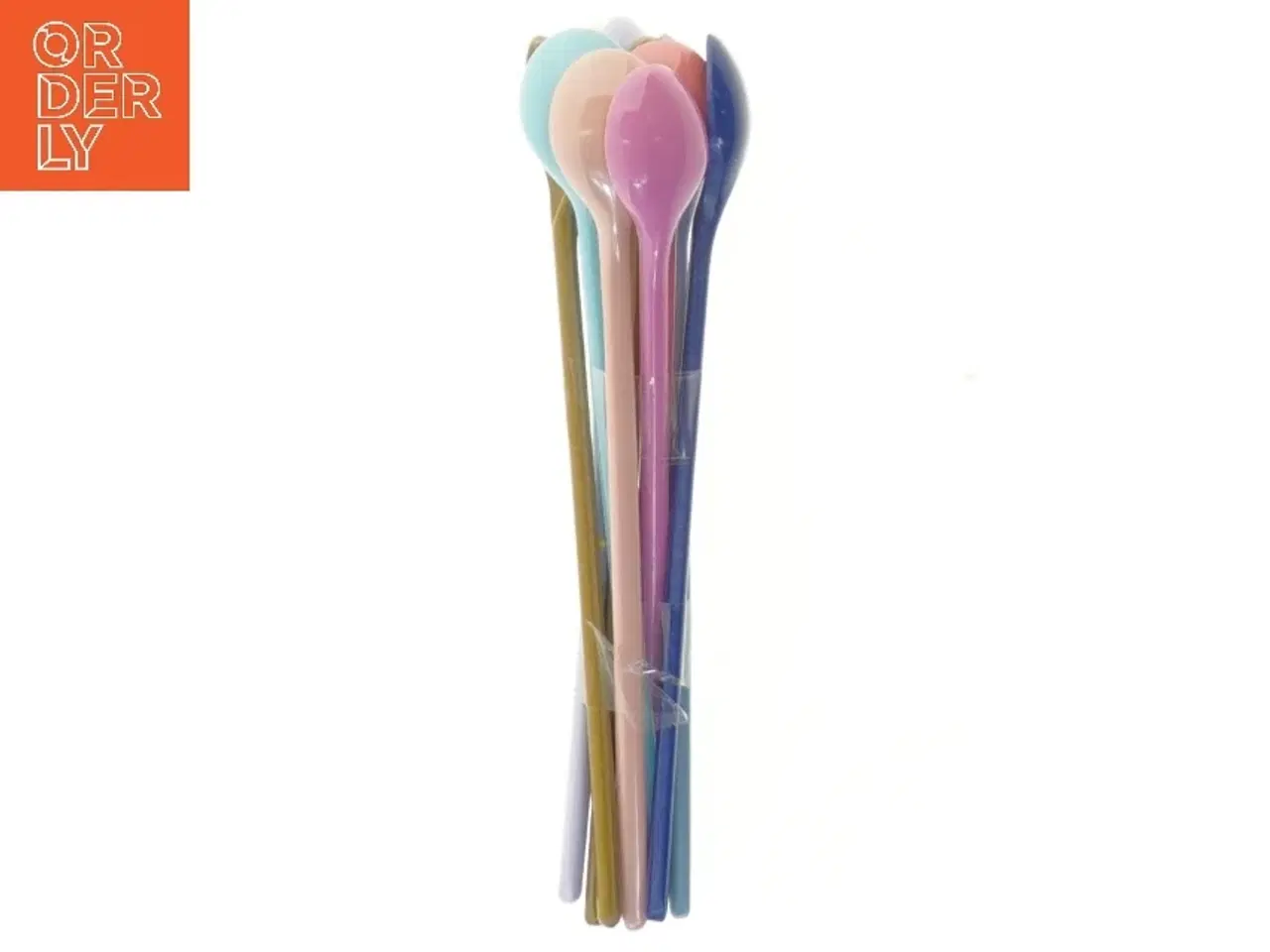 Billede 1 - Farverige skeer (str. 19 cm)