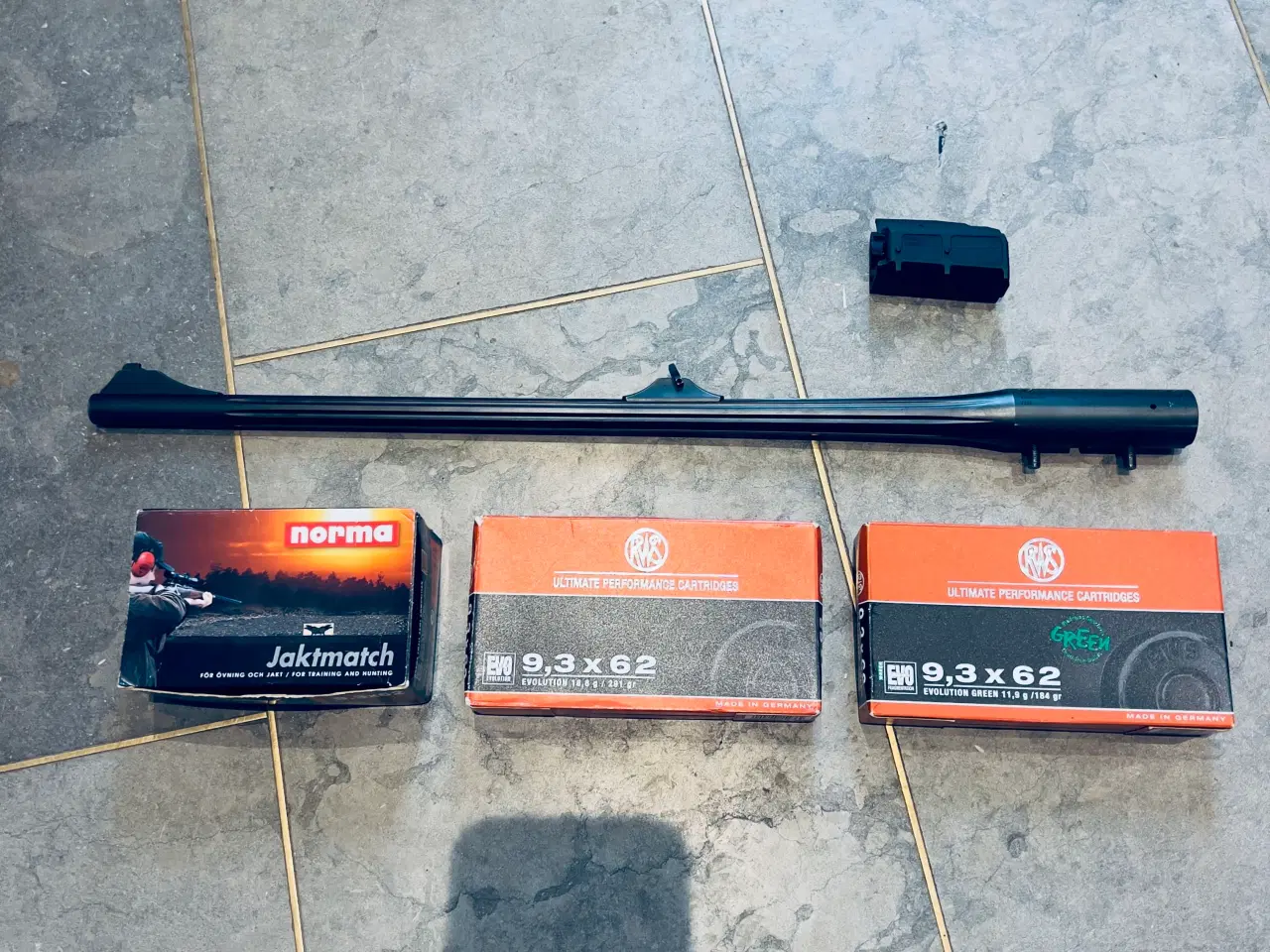 Billede 1 - Blaser R8, løb 9,3-62 fluted - m. ammonition