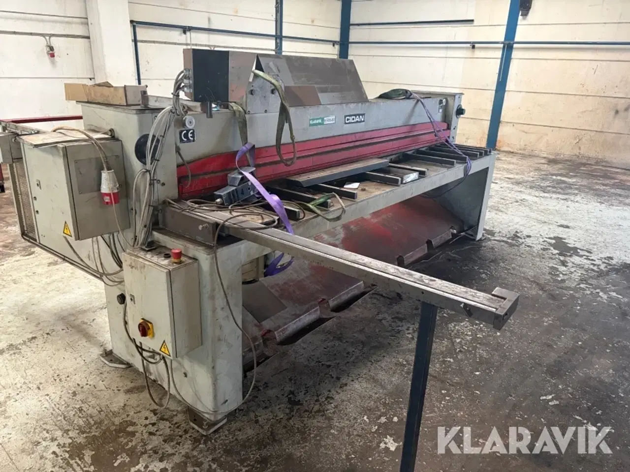 Billede 1 - Pladesaks til metal Cidan guillotinesaks