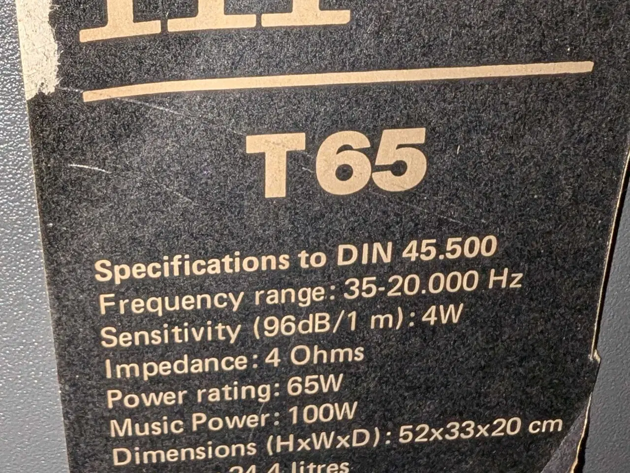 Billede 3 - ITT højtalere 