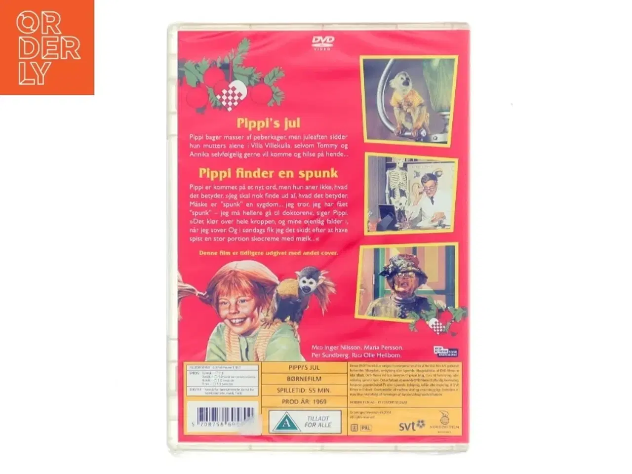 Billede 1 - Pippi - Pippi&#39;s Jul med Inger Nilsson (DVD)
