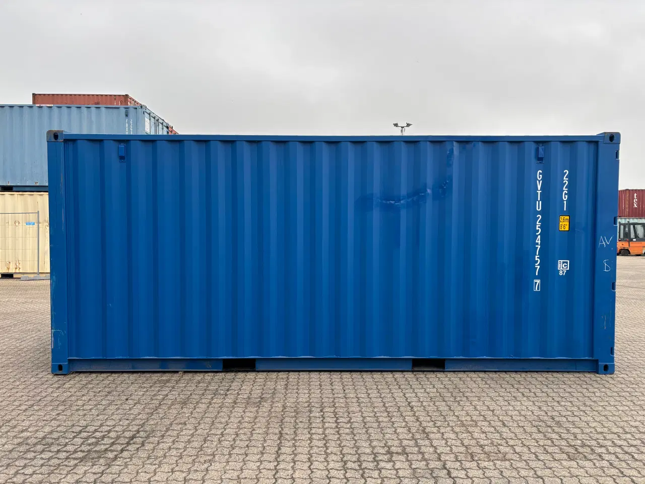 Billede 5 - TILBUD TILBUD 20 fods Container med låsekasse 