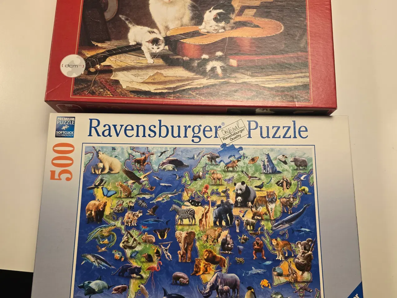 Billede 1 - puslespil 2x500 brikker