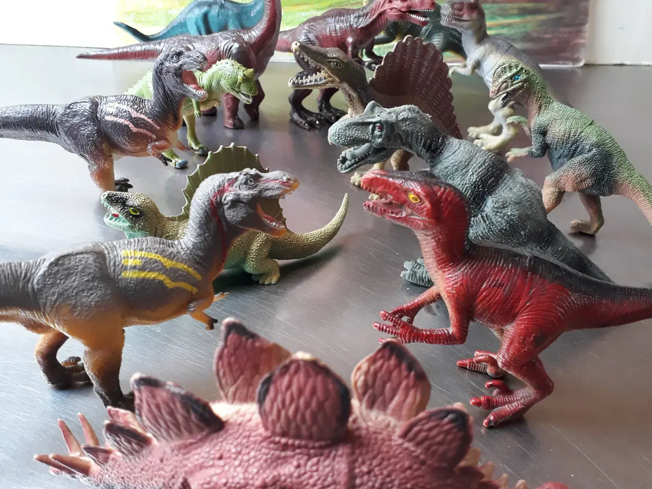 Billede 4 - Solgt / 20 Mellemstore Dinosaurer 