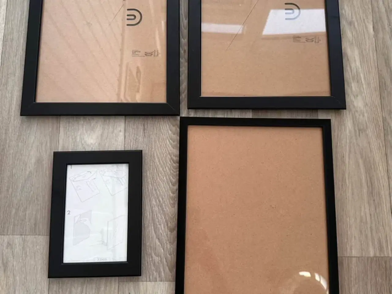 Billede 1 - Sorte billederammer