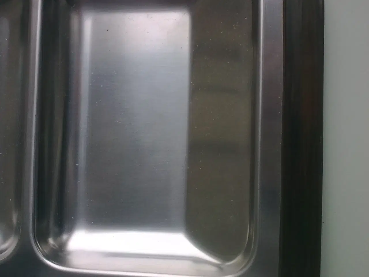 Billede 2 - Dansk stål 3 delt fad skål mini BÆR &...