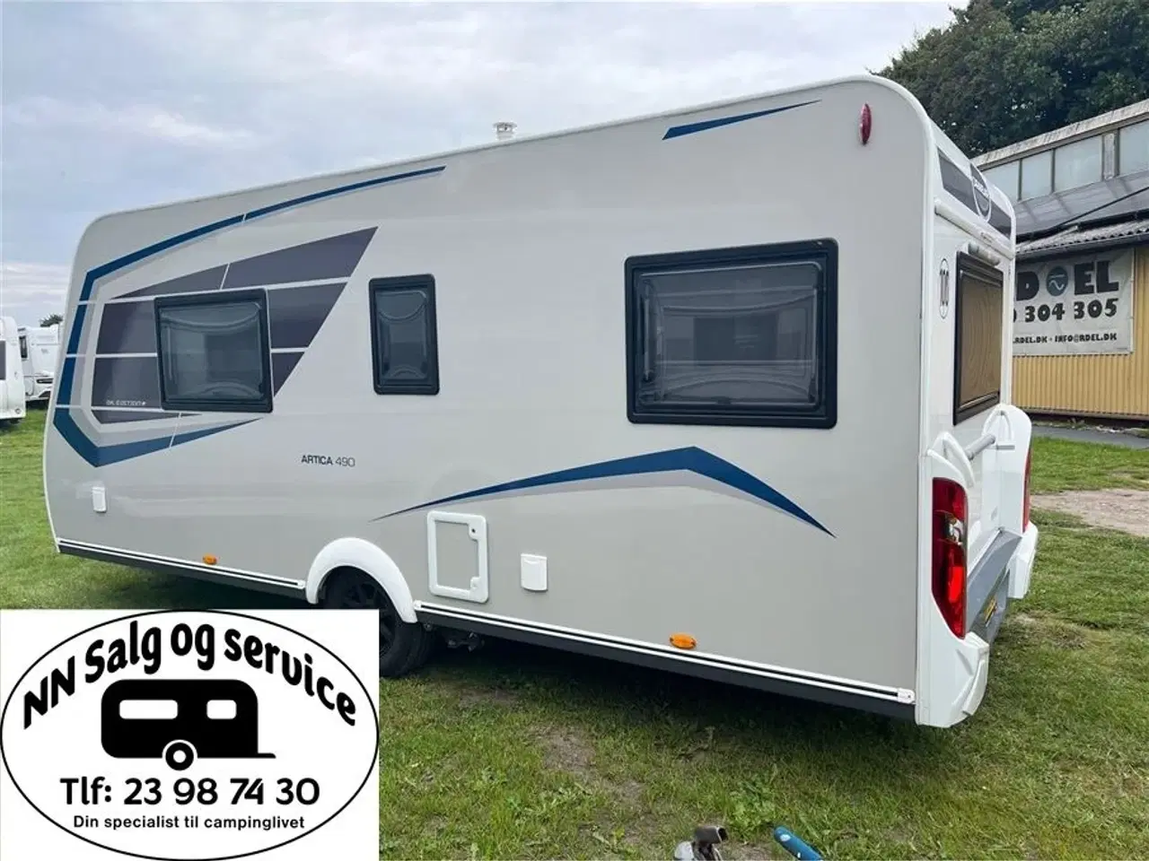 Billede 2 - 2020 - Caravelair Artica 490 Norline   FANTASTISK flot og velholdt campingvogn
