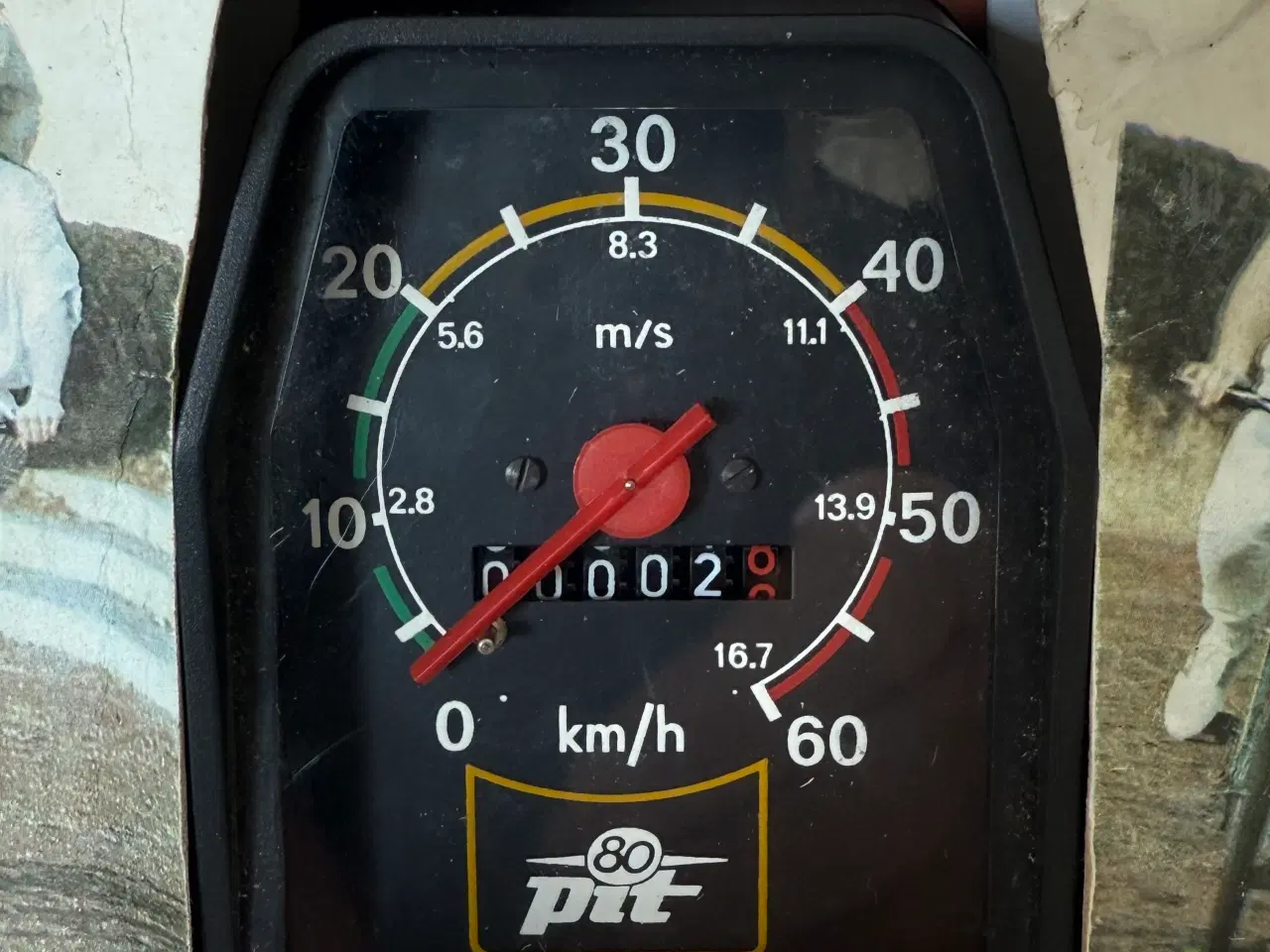 Billede 2 - Nyt komplet PIT 80 cykel/knallert spedometer.