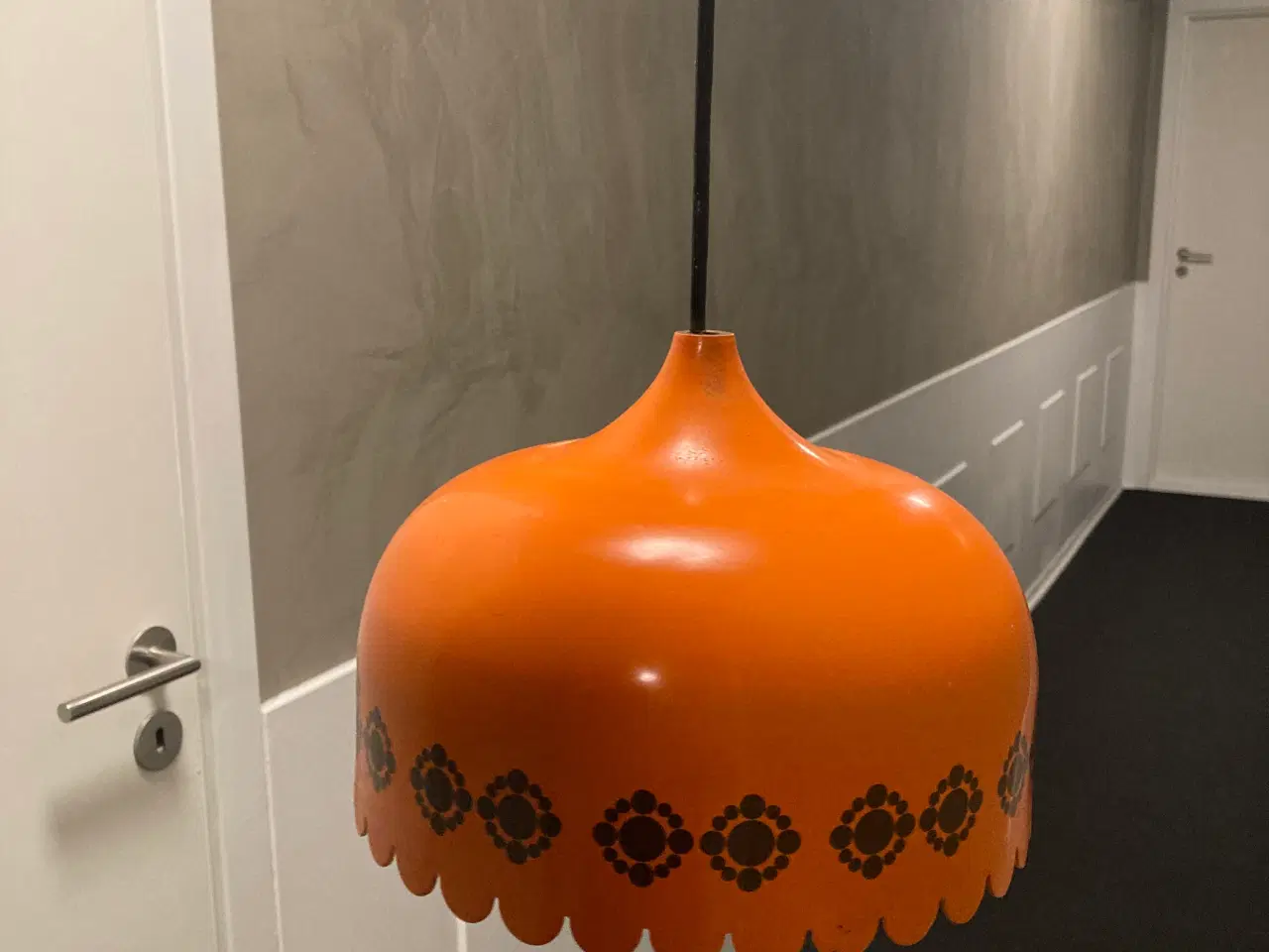 Billede 4 - Retro lampe - orange 