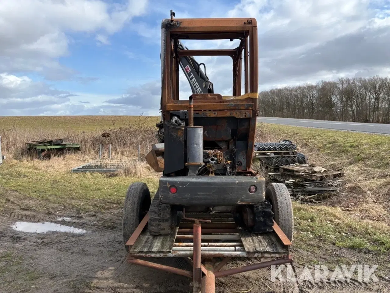 Billede 6 - Gravemaskine Terex Tc20 med blokvogn