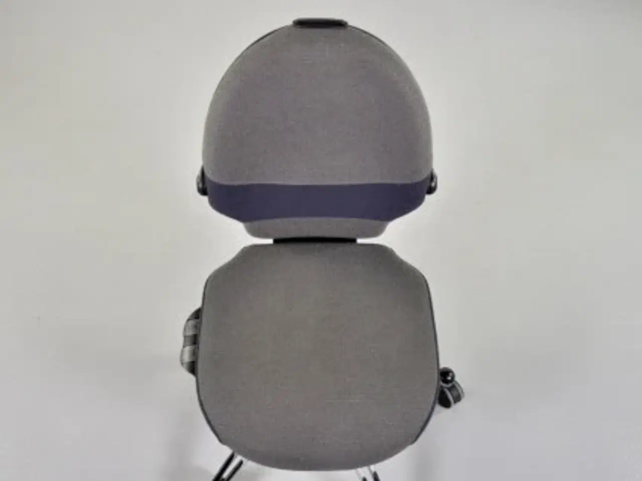 Billede 5 - Rh extend kontorstol med gråbrun polster med grå bælte